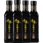 千禾 窖醋3年 纯粮酿造醋 古法新酿老陈醋 饺子醋 泡黑豆 500ml*4瓶