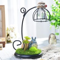 吉喜满堂 创意家居用品铁艺小夜灯房间电视柜装饰品摆件卧室现代简约工艺品