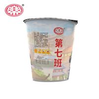 口乐 拉面第七班香辣味小杯面整箱12杯制作料包方便面