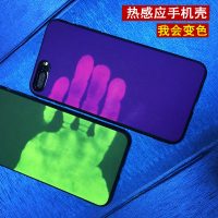 iM－CHEN iphone6 plus 热感应变色iphone7plus苹果6手机壳6s硅胶5s潮男六女新款i7p创意