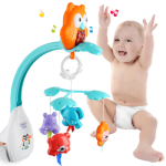 beiens贝恩施 B507 音乐旋转床铃 0-1岁新生儿安抚玩具 儿童宝宝早教玩具