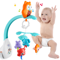beiens贝恩施 B507 音乐旋转床铃 0-1岁新生儿安抚玩具 儿童宝宝早教玩具