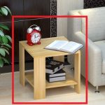 健威 ybjj-001 创意简约小户型茶几 客厅边角几沙发多功能方形咖啡桌 打印机桌子