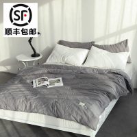 品寐 夏季被子薄空调被纯棉夏凉被单人床夏天冷气被芯双人水洗棉夏被