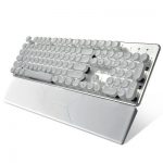 腹灵 GT104S二代 2代蒸汽朋克复古键帽有线青轴机械键盘徐老师miss外设