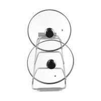 申梵 厨房锅盖架壁挂免打孔吸壁式宜家多功能挂件置物架砧板架带接水盘