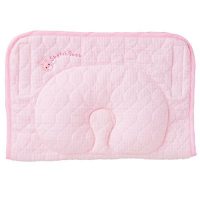 日本进口 西川 新生儿多功能定型枕 西川産業 寝かしつけ枕 ママ楽ね® ピンク LMF2001970-P LM1970