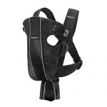 BABYBJORN Baby Carrier Original 瑞典经典婴儿背袋 黑色 网眼面料