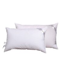 Downia杜维雅 羽绒枕 希尔顿同款定制 90%灰鸭绒枕(对枕) 偏软 74*48cm (填充物800克)