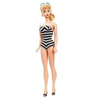 Barbie芭比 Collector 珍藏版 芭比经典黑白泳装CFG04
