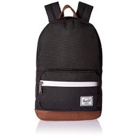 Herschel Supply Co. 儿童休闲双肩背包 Pop Quiz Kids Backpack Black/Tan Synthetic Leather 均码