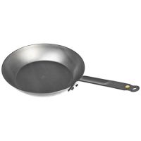 De Buyer德佰尔 蜂蜡铁锅系列长柄平底炒锅26cm