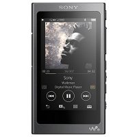 Sony索尼 NW-A35/BM 16GB Hi-Res高解析度音乐播放器 炭黑色 3.1英寸触摸屏