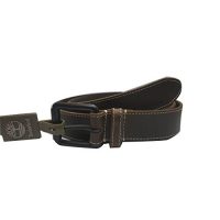 Timberland添柏岚 男士皮带 腰带 Contrast Stitch B73005 棕色
