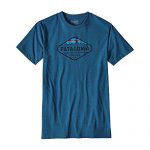 Patagonia 男式 短袖T恤 LOGO有机棉T Fitz Roy Crest Cotton/Poly T-Shirt 38907 四色