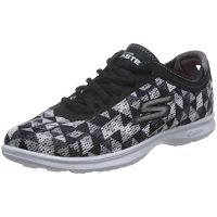 Skechers斯凯奇 GO STEP系列 女 轻质绑带健步鞋 14201
