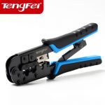 腾飞 网线钳子多功能家用水晶头接头钳套装压线夹线网络网钳工具包