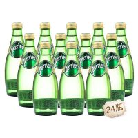 法国Perrier巴黎水 原味天然含气矿泉水330ml*24瓶