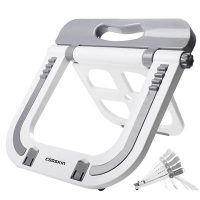 Cooskin酷奇 DA001-1 笔记本电脑桌面支架升降折叠托架垫高苹果散热器架子颈椎