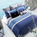 LENCIER兰叙 60支全棉贡缎四件套春夏1.5m床上用品纯棉印花四件套