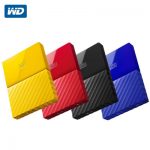 WD西部数据 WDBYNN0010 My Passport 移动硬盘1TB加密3.0西数2.5英寸