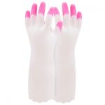 okamoto冈本 洗碗手套清洁家务胶皮耐用手套洗衣菜防水 薄型