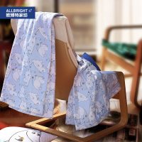 ALLBRIGHT欧博特 卡通姆明夏凉被双人夏被单人空调被学生儿童成人薄被子 200*230cm