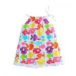 Fitbear费特贝儿 婴儿吊带裙0-1岁小女孩裙夏季女宝宝连衣裙公主碎花裙童装