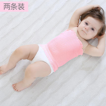 himipopo海绵泡泡 2016春夏新款肚兜 宝宝护肚围 婴儿肚脐护围 纯棉护脐带 10色可选