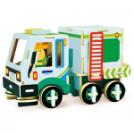 Robotime若态 VC 原创3D立体拼图木质飓风工程车儿童玩具成人创意礼物玩具 6款可选