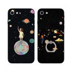 Hidog 苹果iphone7手机壳挂绳指环个性创意软7plus保护套男女潮6p