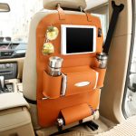 魅度 HZ-010 皮革多功能座椅背储物袋置物袋车内车载收纳箱挂袋汽车内饰品用品