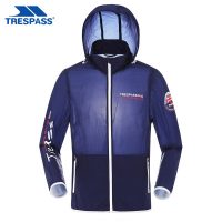 英国TRESPASS 新品运动户外风衣男款速干皮肤衣超薄透气防晒衣男 多色可选