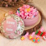 萌物 儿童甜美卡通发圈发夹饰品糖果色皮筋边夹刘海夹铁盒装 20件套