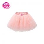 My Little Pony小马宝莉 女童短裙半身裙 女宝宝时尚波点裙2017夏新款纯棉网纱裙