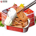 日月棠 台湾进口 红烧鳗鱼罐头肉3辣3不辣即食海鲜熟食品罐头 100g*6罐