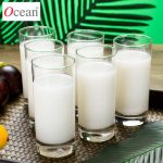 Ocean鸥欣 进口玻璃杯子家用无盖水杯牛奶杯果汁杯耐热茶杯套装 290ml*6只装