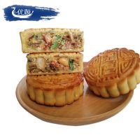 优顺 东北五仁月饼100g*10块 老式豆沙冰糖青红丝枣泥中秋月饼 多味可选