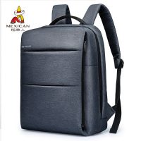 Mexican稻草人 双肩包男商务休闲多功能背包电脑包时尚百搭书包简约旅行包
