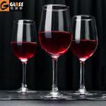 CRISTALGLASS格娜斯 高脚红酒杯套装家用欧式大号无铅玻璃波尔多葡萄酒杯 350ml*3只装