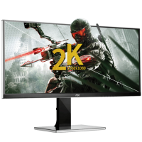 AOC LV343HQPX 34寸2K电竞IPS高端21:9高清台式电脑液晶显示器
