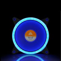 Golden Field金河田 曙光1 LED机箱风扇 机箱散热风扇 RGB三色光圈日食风扇 静音