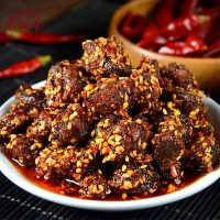 老城南 麻辣牛肉 四川特产牛肉干粒 休闲旅游小吃零食 238g*2袋