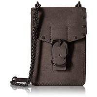 Rebecca Minkoff瑞贝卡明可弗 Biker Phone Crossbody New Grey 单一尺寸 女士斜挎包