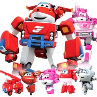 AULDEY奥迪双钻 新超级飞侠变形玩具大号全套装乐迪小爱酷雷小飞侠玩具