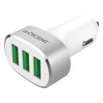 QIC UCP-3P 万能型车载充电器车充 一拖三四点烟器苹果车载手机充电器头