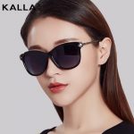 KALLA凯岚 新款偏光太阳镜 防紫外线女圆脸墨镜女太阳眼镜
