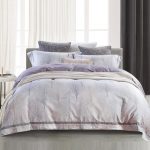 LENCIER兰叙 60支四件套纯棉1.5m1.8m全棉被套床单简约田园床品