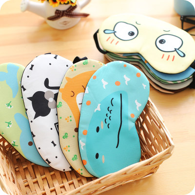 缤纷屋 卡通可爱夏季冰凉透气男女冰敷睡眠眼罩遮光包邮冰袋睡觉护眼罩 多款可选