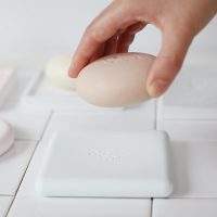 SOYO森活 创意硅藻土香皂盒肥皂盒沥水卫生间简约陶瓷皂托